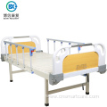 crank hospital medical bed with sponge mattress